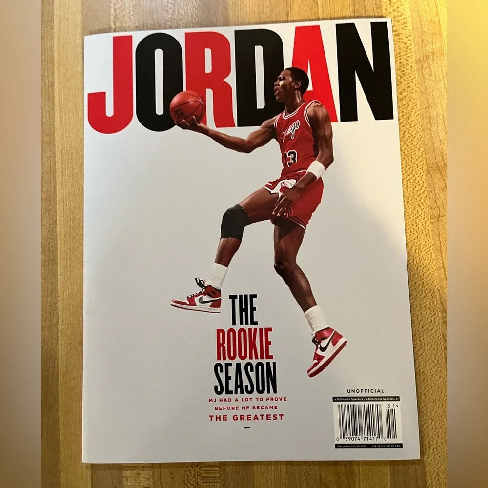 New Collectible Michael Jordan Rookie Season Magazine - Picture 1 of 4